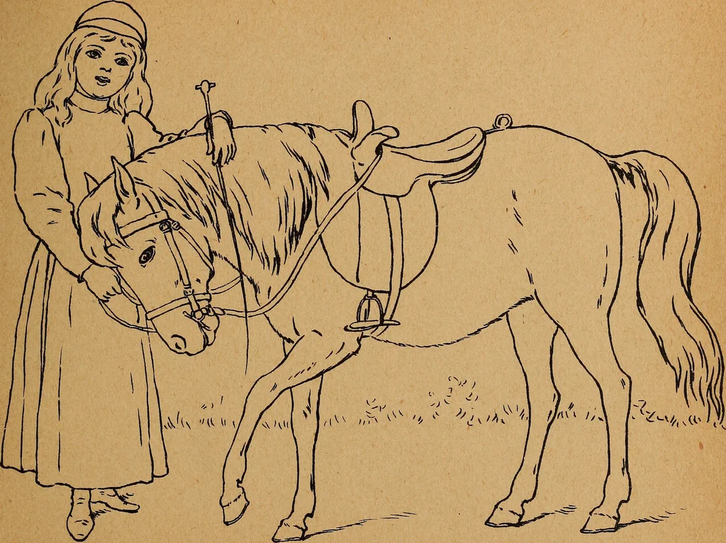 An illustration from Amusement for little children; drawing and tracing book .., 1898, leaf 102