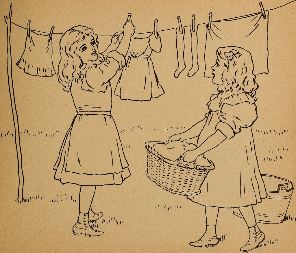 An illustration from Amusement for little children; drawing and tracing book .., 1898, leaf 104