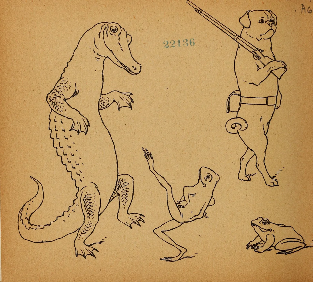 An illustration from Amusement for little children; drawing and tracing book .., 1898, leaf 113