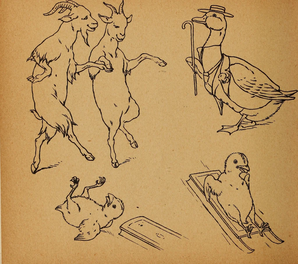 An illustration from Amusement for little children; drawing and tracing book .., 1898, leaf 117