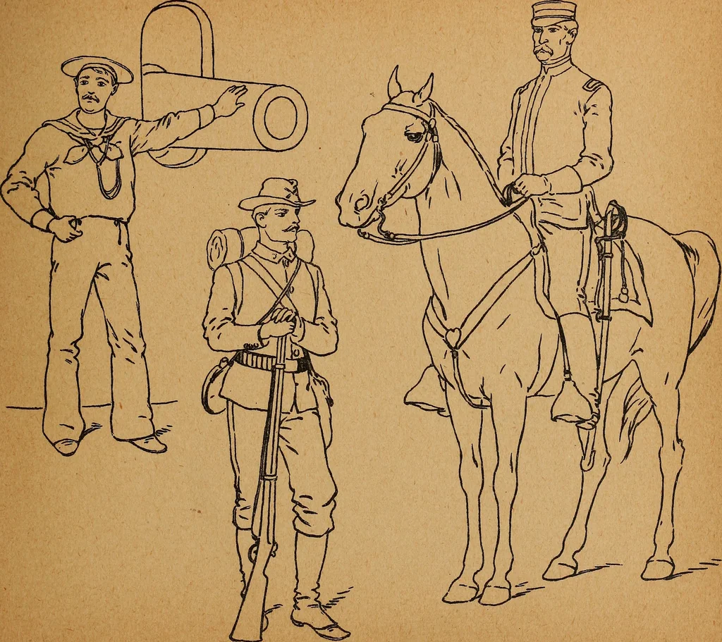 An illustration from Amusement for little children; drawing and tracing book .., 1898, leaf 124