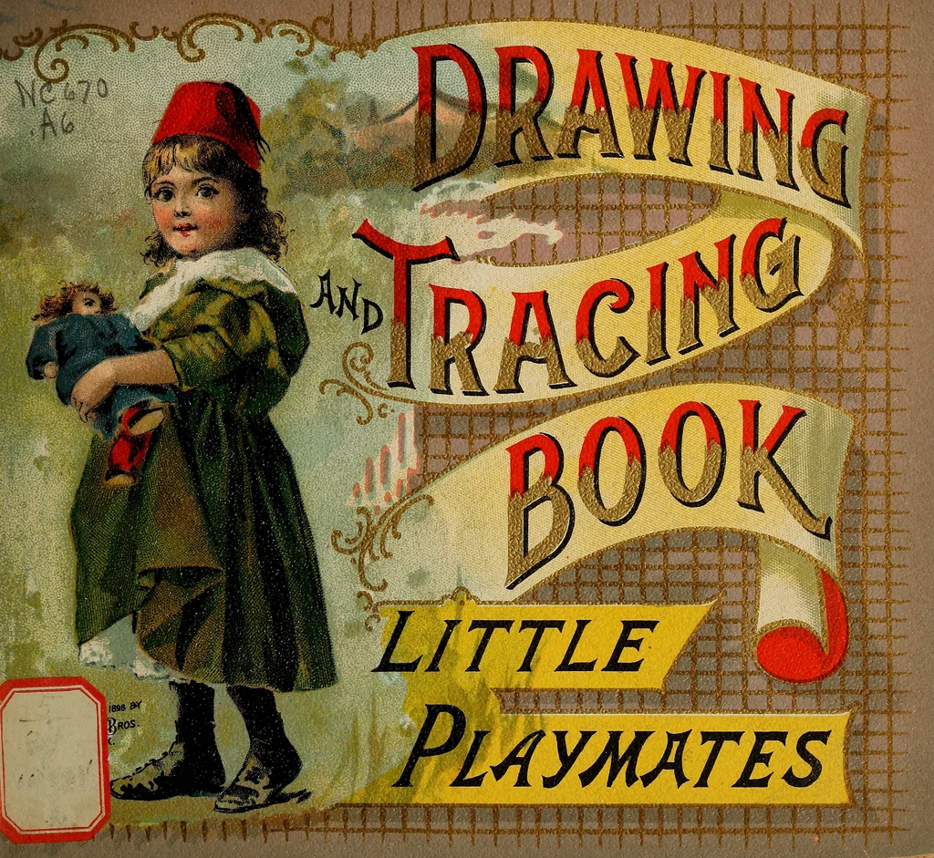 An illustration from Amusement for little children; drawing and tracing book .., 1898, leaf 28