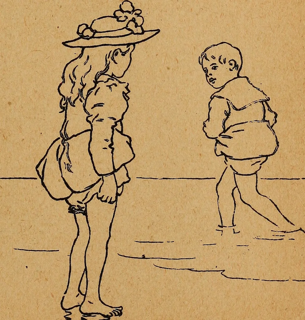 An illustration from Amusement for little children; drawing and tracing book .., 1898, leaf 42