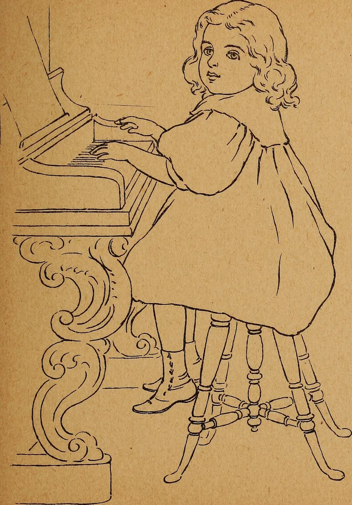 An illustration from Amusement for little children; drawing and tracing book .., 1898, leaf 44
