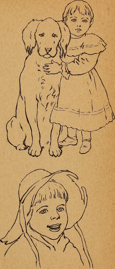 An illustration from Amusement for little children; drawing and tracing book .., 1898, leaf 44