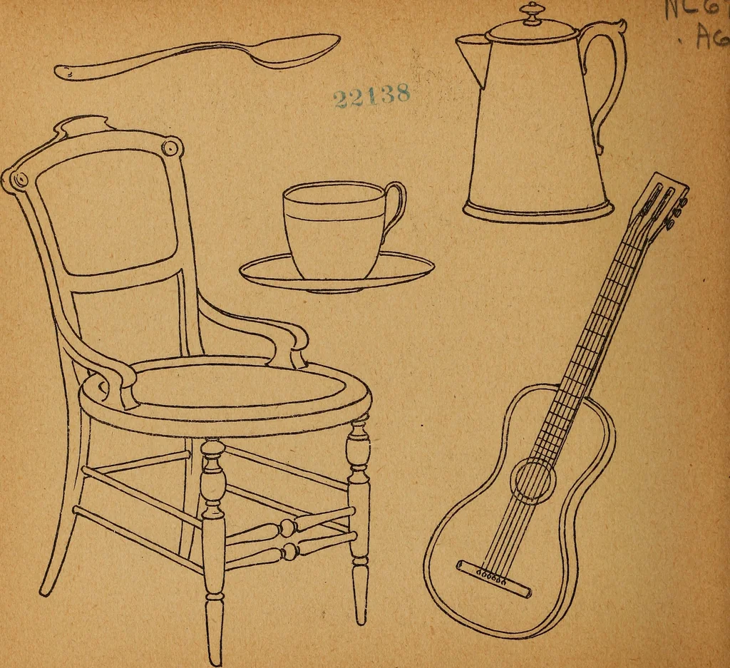 An illustration from Amusement for little children; drawing and tracing book .., 1898, leaf 51