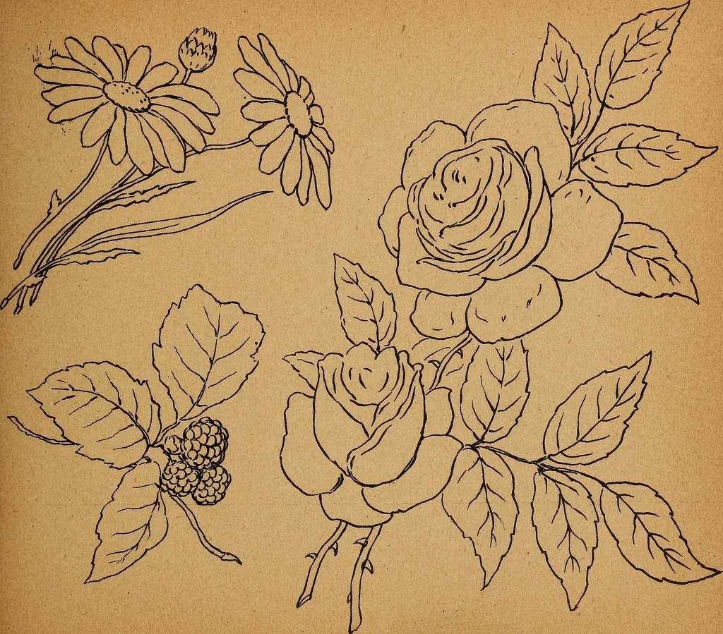 An illustration from Amusement for little children; drawing and tracing book .., 1898, leaf 64
