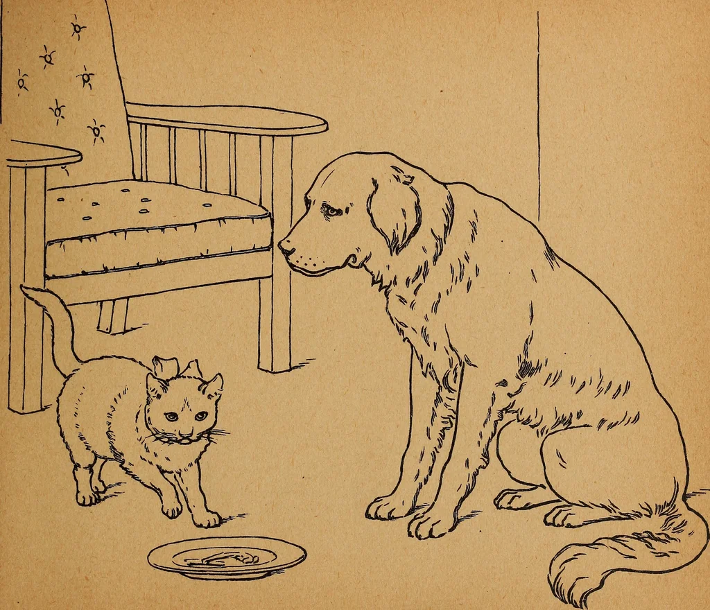 An illustration from Amusement for little children; drawing and tracing book .., 1898, leaf 84