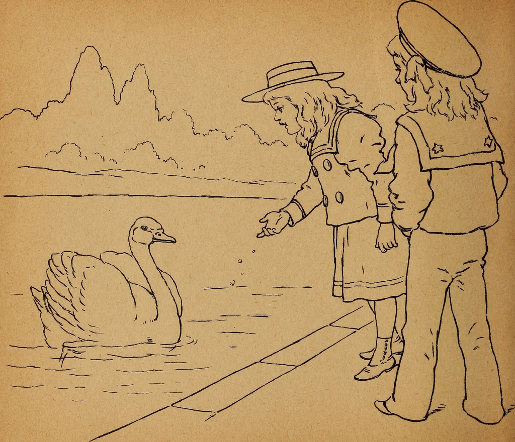 An illustration from Amusement for little children; drawing and tracing book .., 1898, leaf 99