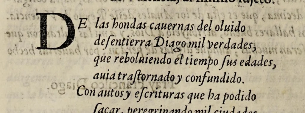 An illustration from Anales del Reyno de Valencia : tomo primero, que corre desde su problacion depues del diluvio, hasta la muerte del rey don Iayme il Conquistador, 1613, leaf 18