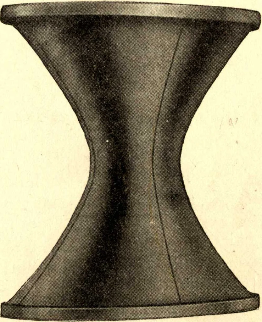 An illustration from Analytic geometry of space, 1914, leaf 85