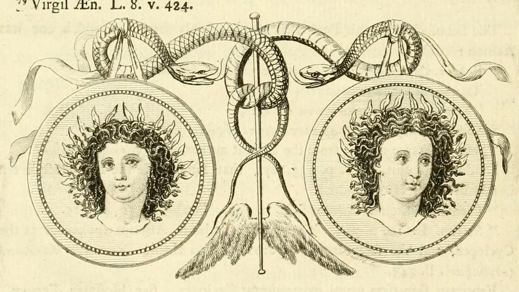 An illustration from A new system, or, An analysis of ancient mythology : wherein an attempt is made to divest tradition of fable, and to reduce the truth to its original purity ..., 1774, leaf 562