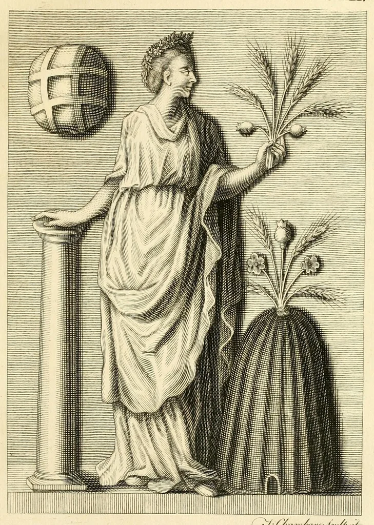 An illustration from A new system, or, An analysis of ancient mythology : wherein an attempt is made to divest tradition of fable, and to reduce the truth to its original purity ..., 1774, leaf 425
