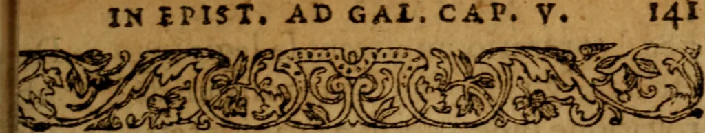 An illustration from Analysis logica in Epistolam Pauli Apostoli ad Galatas., 1603, leaf 158