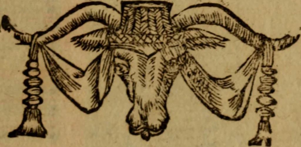 An illustration from Analysis logica in Epistolam Pauli Apostoli ad Galatas., 1603, leaf 196