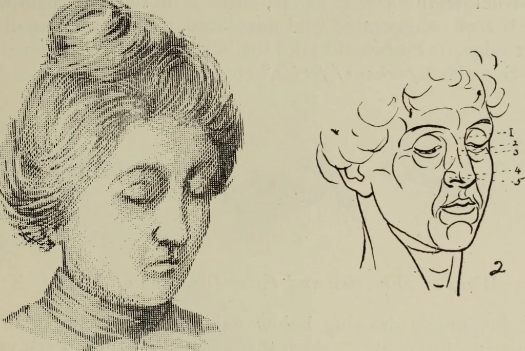 An illustration from Analysis of drawing, painting and composing, 1904, leaf 102