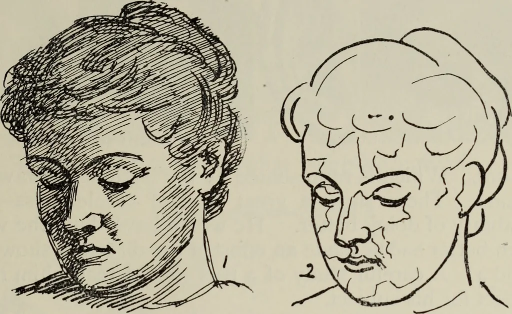 An illustration from Analysis of drawing, painting and composing, 1904, leaf 108