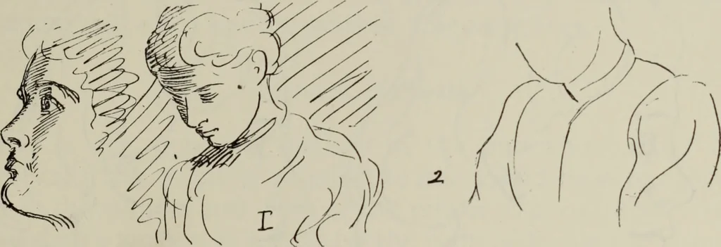 An illustration from Analysis of drawing, painting and composing, 1904, leaf 110