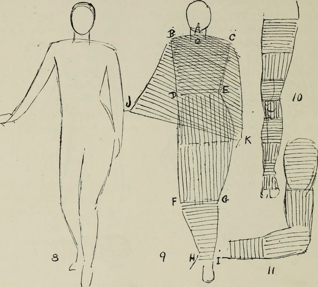 An illustration from Analysis of drawing, painting and composing, 1904, leaf 153