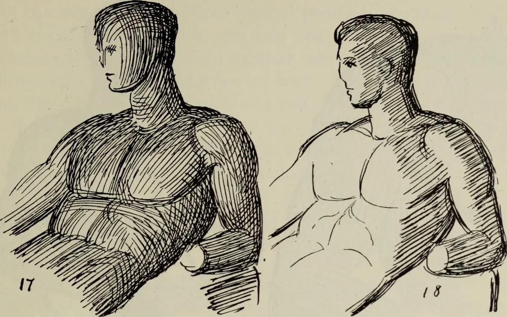 An illustration from Analysis of drawing, painting and composing, 1904, leaf 156