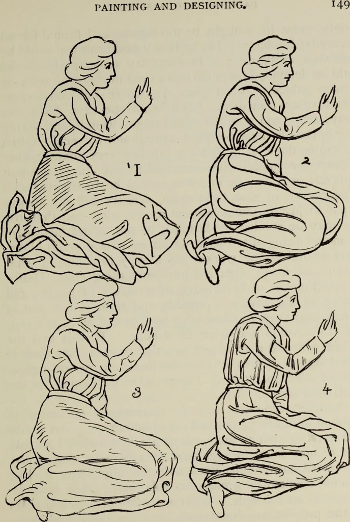 An illustration from Analysis of drawing, painting and composing, 1904, leaf 160
