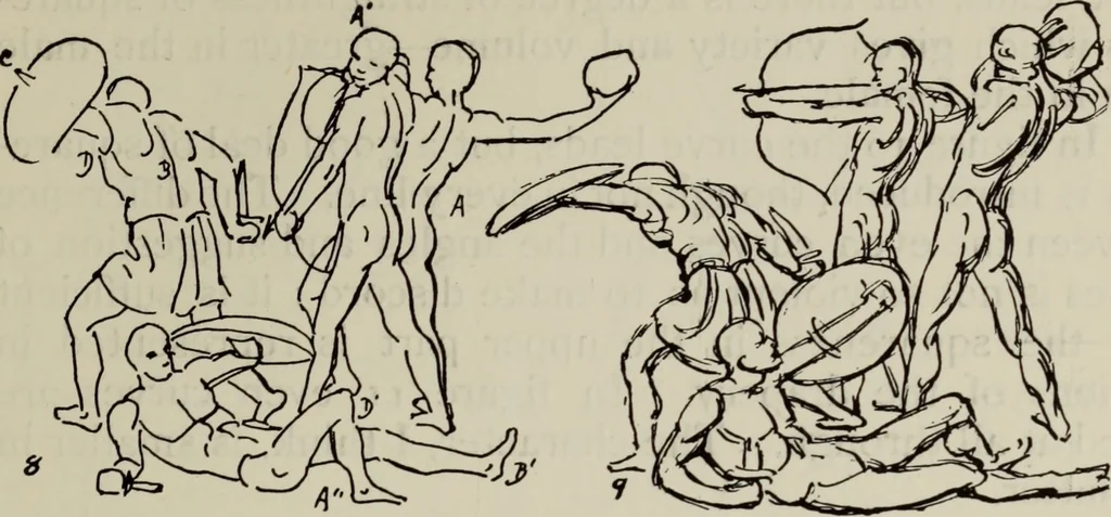 An illustration from Analysis of drawing, painting and composing, 1904, leaf 164