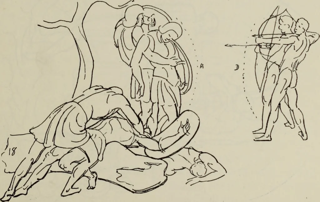 An illustration from Analysis of drawing, painting and composing, 1904, leaf 170
