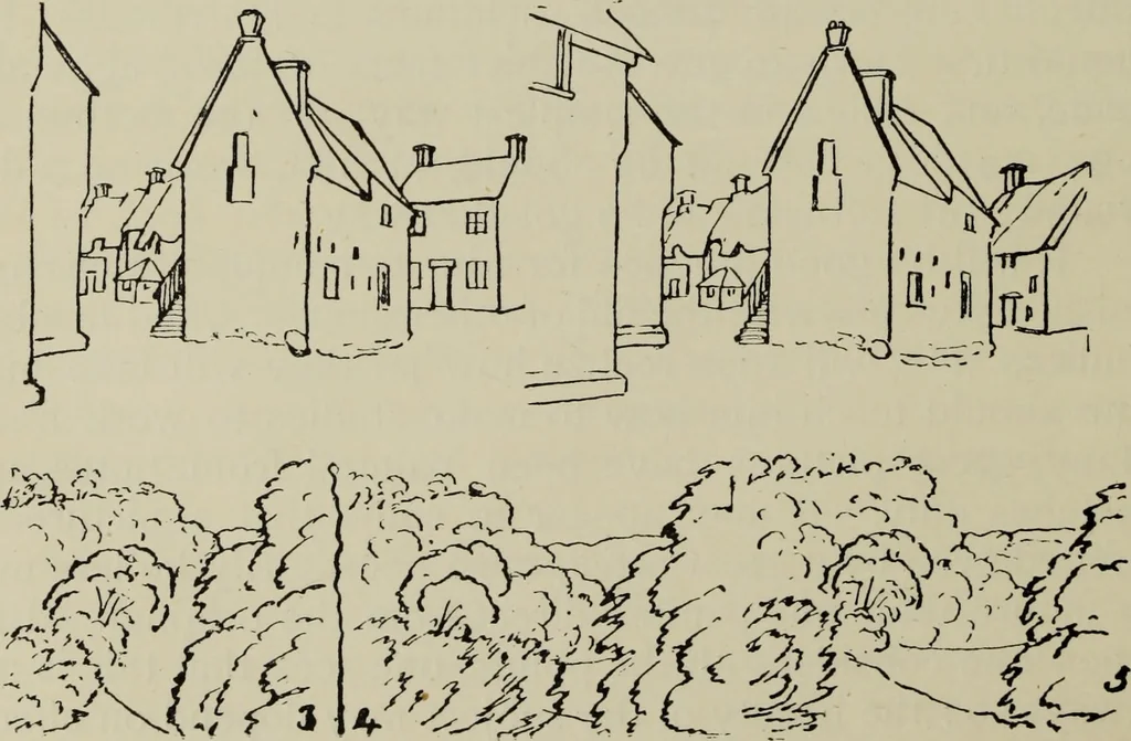 An illustration from Analysis of drawing, painting and composing, 1904, leaf 201