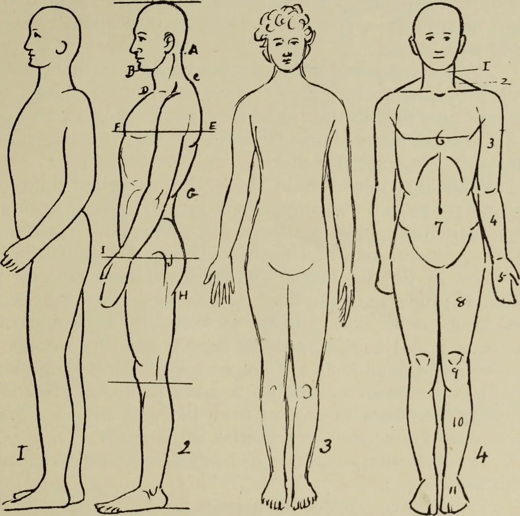 An illustration from Analysis of drawing, painting and composing, 1904, leaf 206