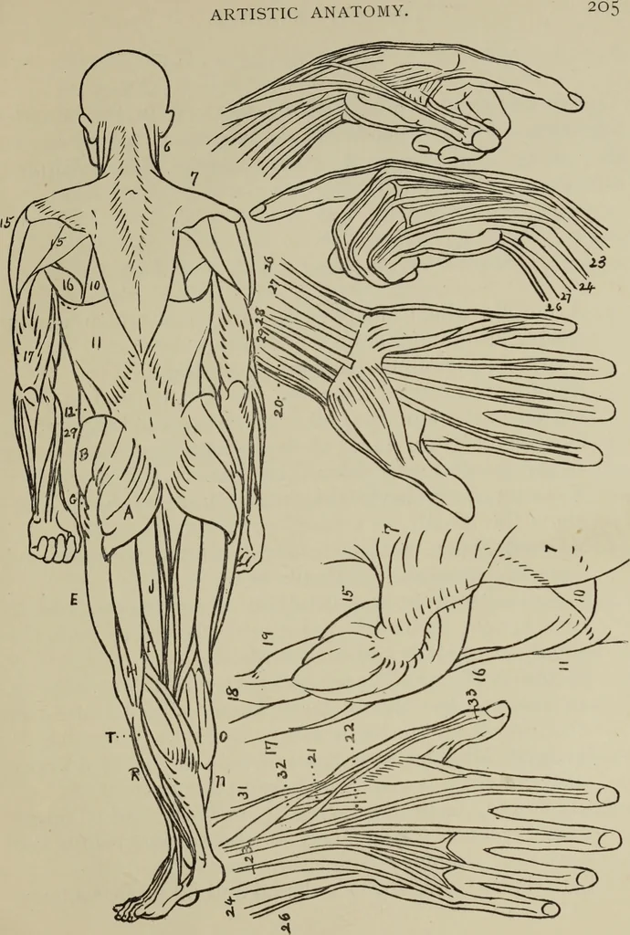 An illustration from Analysis of drawing, painting and composing, 1904, leaf 216