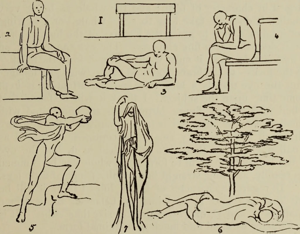 An illustration from Analysis of drawing, painting and composing, 1904, leaf 36