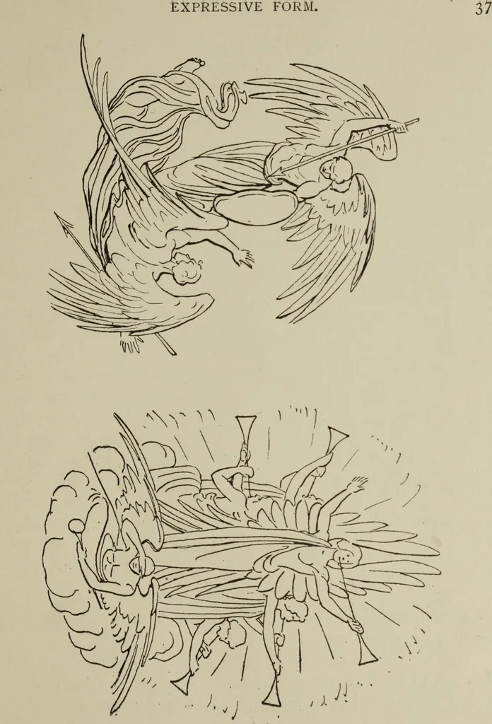 An illustration from Analysis of drawing, painting and composing, 1904, leaf 48