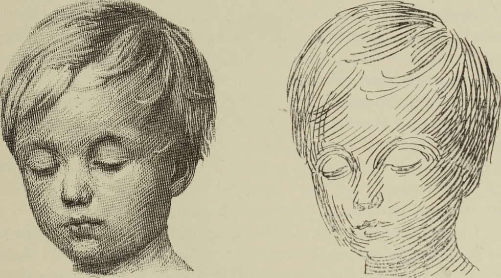 An illustration from Analysis of drawing, painting and composing, 1904, leaf 90