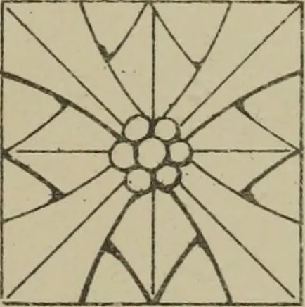 An illustration from An analysis of Gothic architecture. Illustrated by a series of upwards of seven hundred examples of doorways, windows, mouldings, roofs, arches, crosses, panels, buttresses, seats, screens, etc., and accompanied with remarks on the several details of an ecclesiastical edifice, 1903, leaf 194