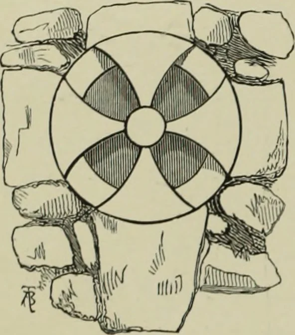 An illustration from An analysis of Gothic architecture. Illustrated by a series of upwards of seven hundred examples of doorways, windows, mouldings, roofs, arches, crosses, panels, buttresses, seats, screens, etc., and accompanied with remarks on the several details of an ecclesiastical edifice, 1903, leaf 53