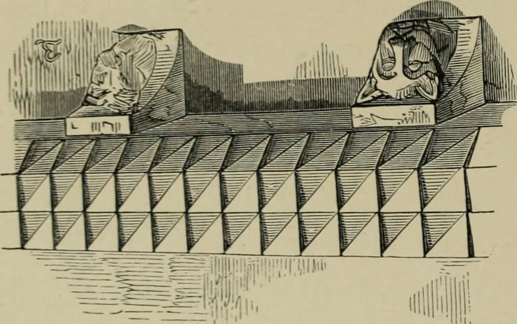 An illustration from An analysis of Gothic architecture. Illustrated by a series of upwards of seven hundred examples of doorways, windows, mouldings, roofs, arches, crosses, panels, buttresses, seats, screens, etc., and accompanied with remarks on the several details of an ecclesiastical edifice, 1903, leaf 72