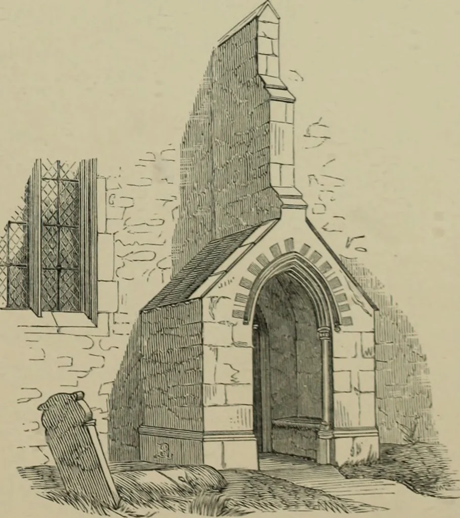 An illustration from An analysis of Gothic architecture. Illustrated by a series of upwards of seven hundred examples of doorways, windows, mouldings, roofs, arches, crosses, panels, buttresses, seats, screens, etc., and accompanied with remarks on the several details of an ecclesiastical edifice, 1903, leaf 90