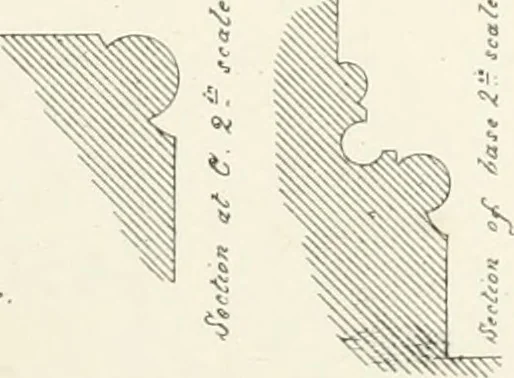 An illustration from An analysis of Gothick architecture ;, 1847, leaf 134