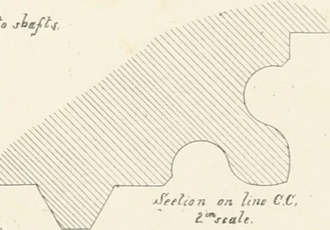 An illustration from An analysis of Gothick architecture ;, 1847, leaf 166