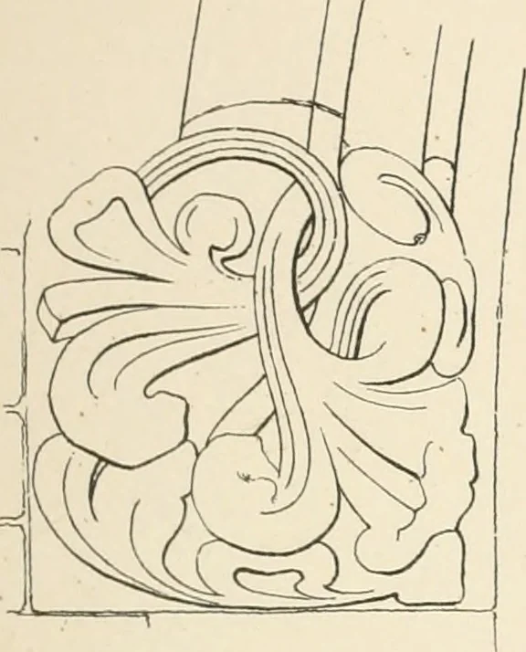 An illustration from An analysis of Gothick architecture ;, 1847, leaf 176