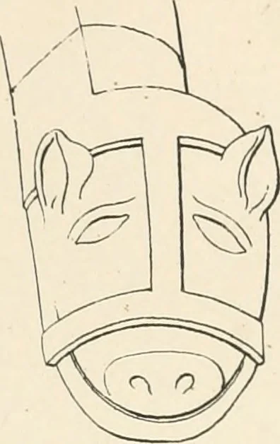 An illustration from An analysis of Gothick architecture ;, 1847, leaf 176