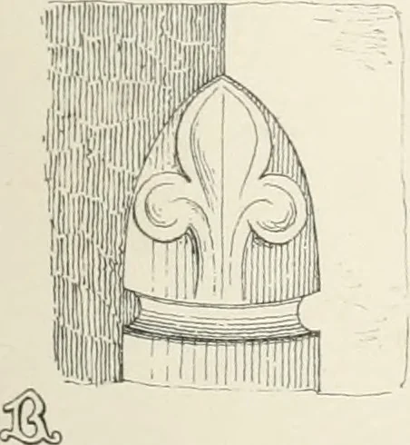 An illustration from An analysis of Gothick architecture ;, 1847, leaf 192