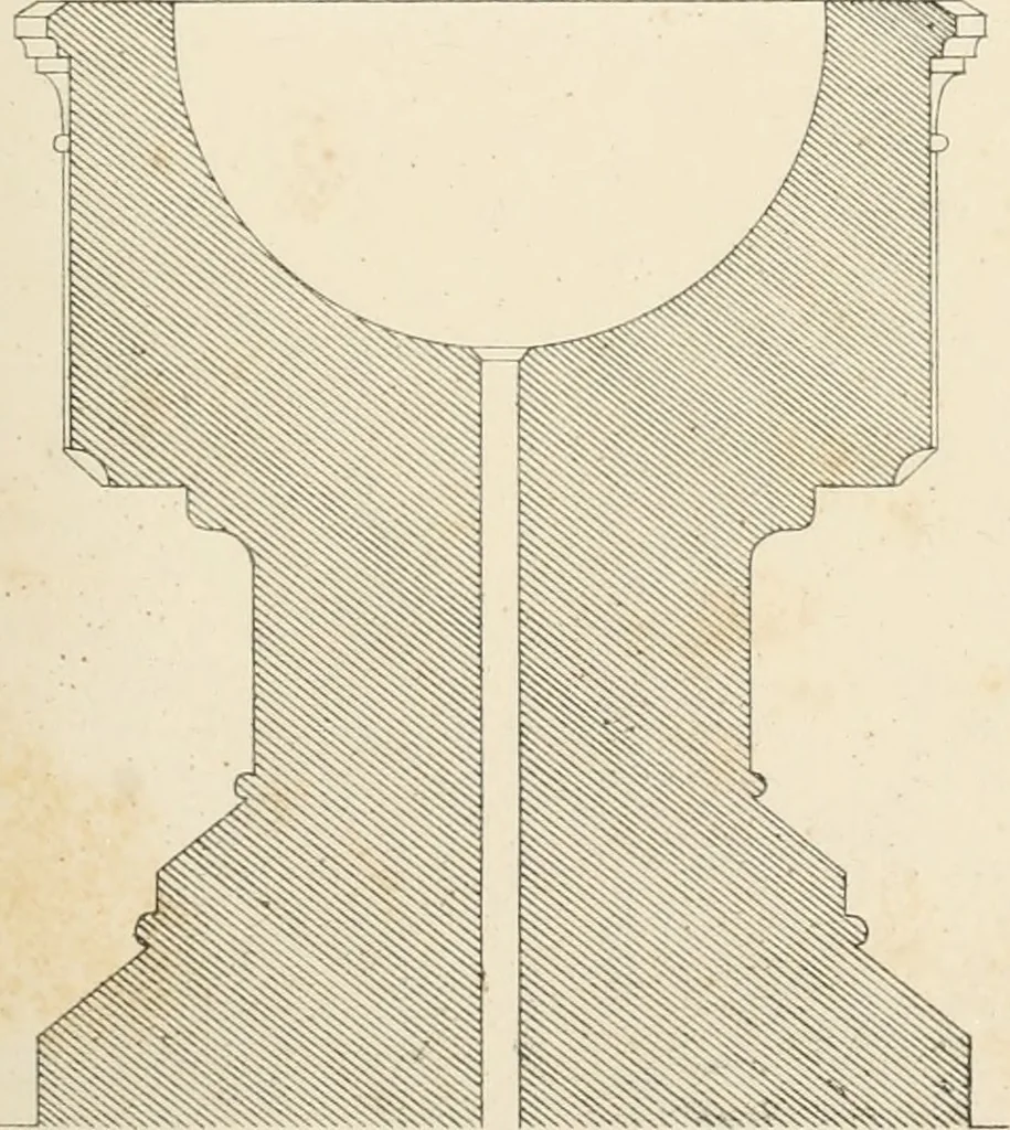 An illustration from An analysis of Gothick architecture ;, 1847, leaf 194