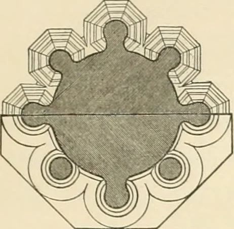 An illustration from An analysis of Gothick architecture ;, 1847, leaf 20