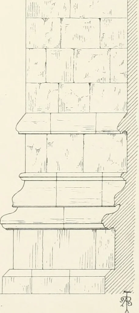 An illustration from An analysis of Gothick architecture ;, 1847, leaf 230