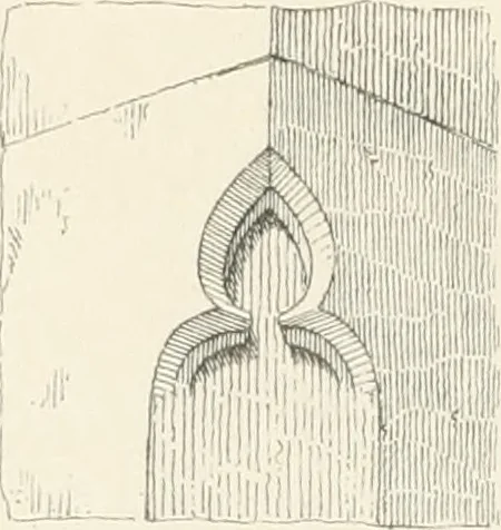 An illustration from An analysis of Gothick architecture ;, 1847, leaf 262