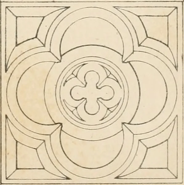 An illustration from An analysis of Gothick architecture ;, 1847, leaf 266