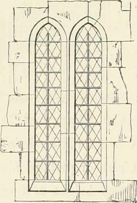 An illustration from An analysis of Gothick architecture ;, 1847, leaf 31