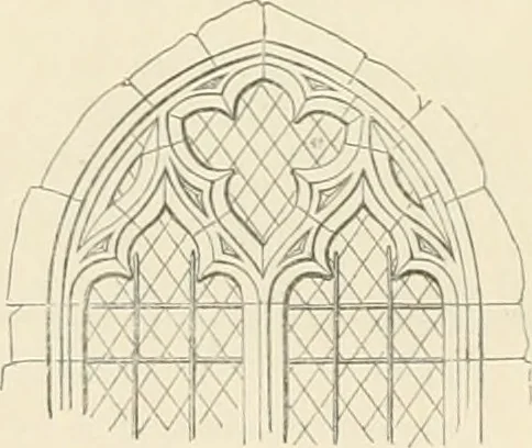 An illustration from An analysis of Gothick architecture ;, 1847, leaf 40