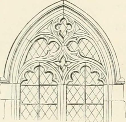 An illustration from An analysis of Gothick architecture ;, 1847, leaf 41